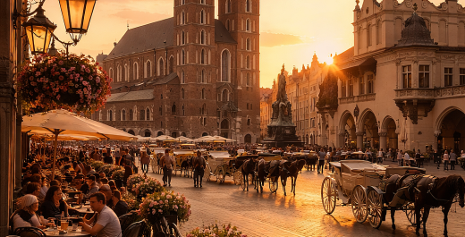 Kraków in the Belle Époque Style